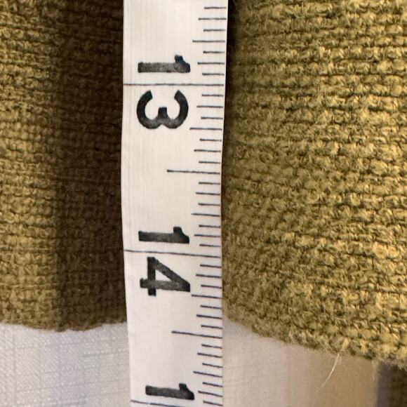 MADEWELL Texture & Thread Wrap Jacket Size L Olive Green Casual Boho Cotton - Picture 12 of 12